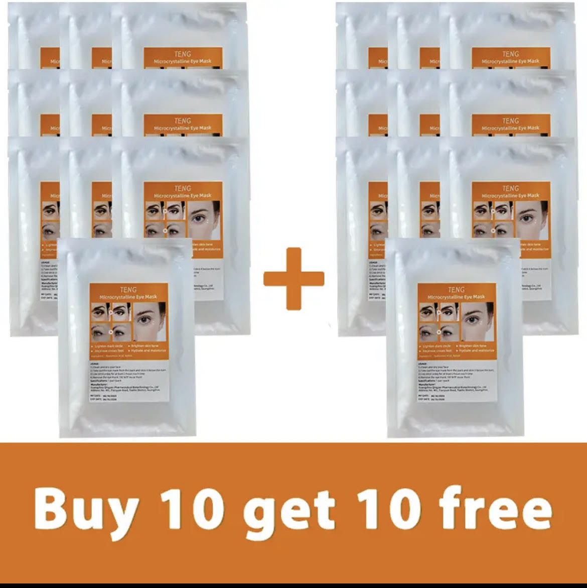 Under Eye Patch for Wrinkles, eye bags, and more!