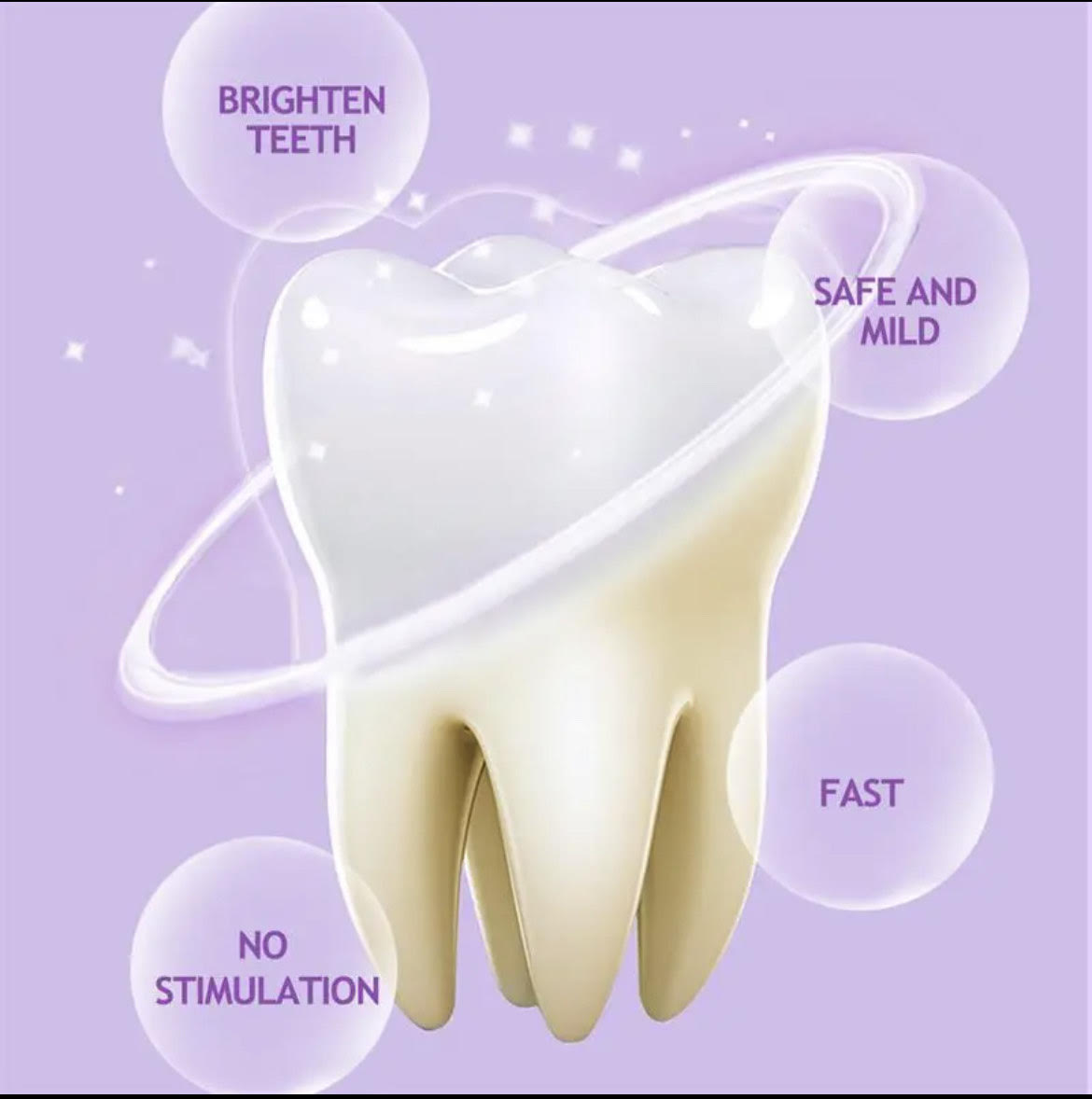 V34 Mousse Toothpaste Teeth Cleaning Purple Whitening Toothpaste