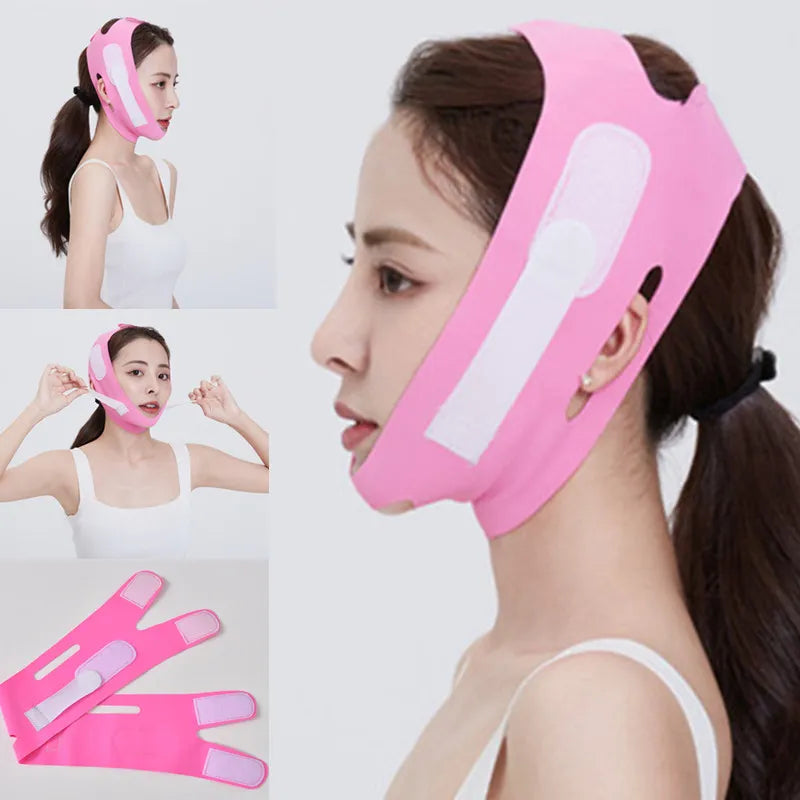 V-Face Cheek Contouring Band for Double Chin Reduction