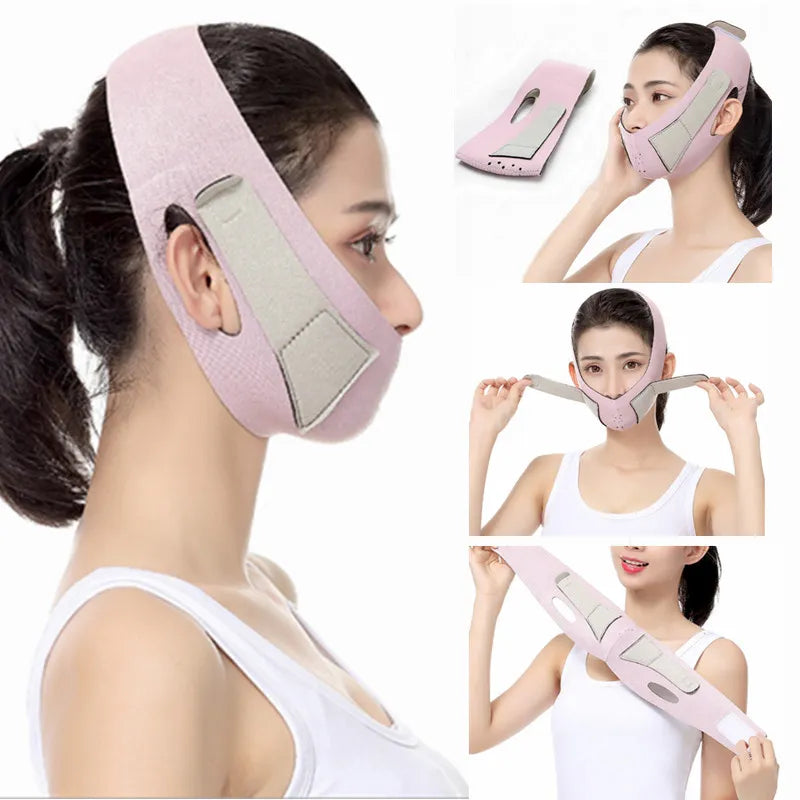 V-Face Cheek Contouring Band for Double Chin Reduction