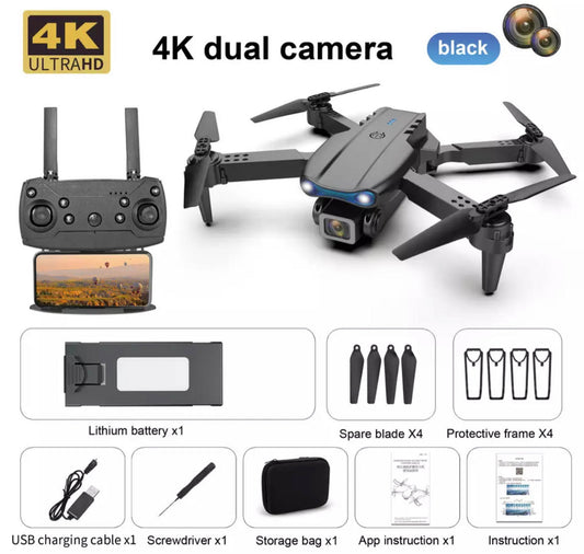 ZHENDUO E99 Pro RC Mini Drone 4K With WiFi Aerial Photography Helicopter Foldable Quadcopter Dron Toys