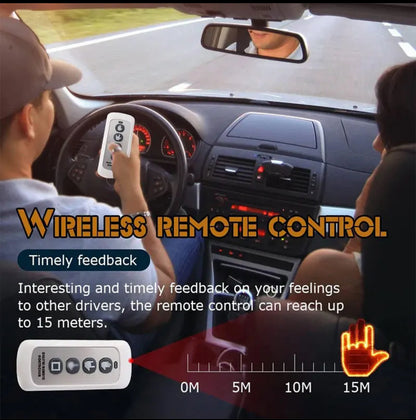 Hand Gesture LED For Car