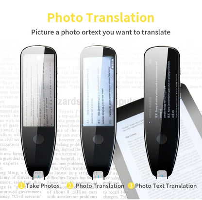 X5 Pro Smart Voice-Activated Scanning Translator Pen - A Versatile Real-Time Multilingual Tool