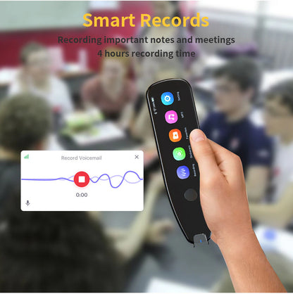 X5 Pro Smart Voice-Activated Scanning Translator Pen - A Versatile Real-Time Multilingual Tool
