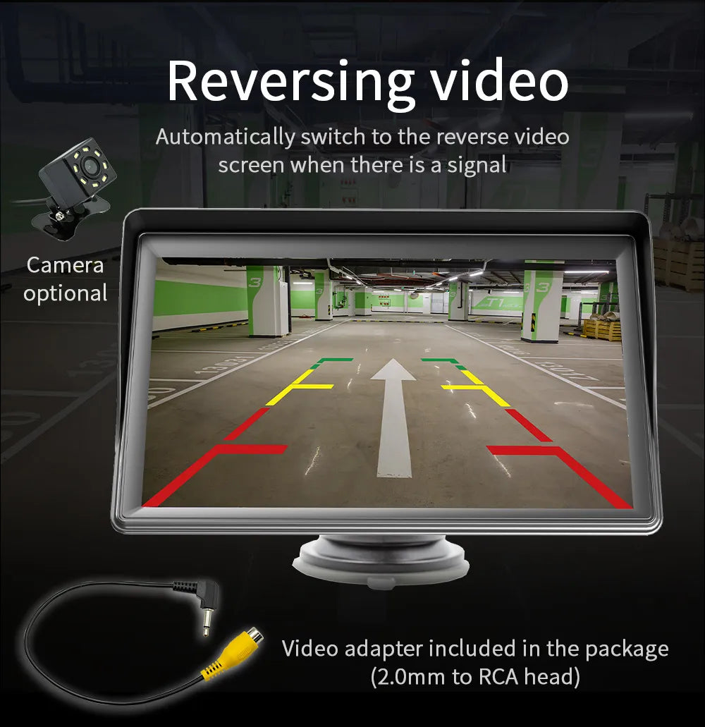 Universal 7-Inch Car Radio Video Player Wireless For Apple CarPlay Android Car Touch Screen